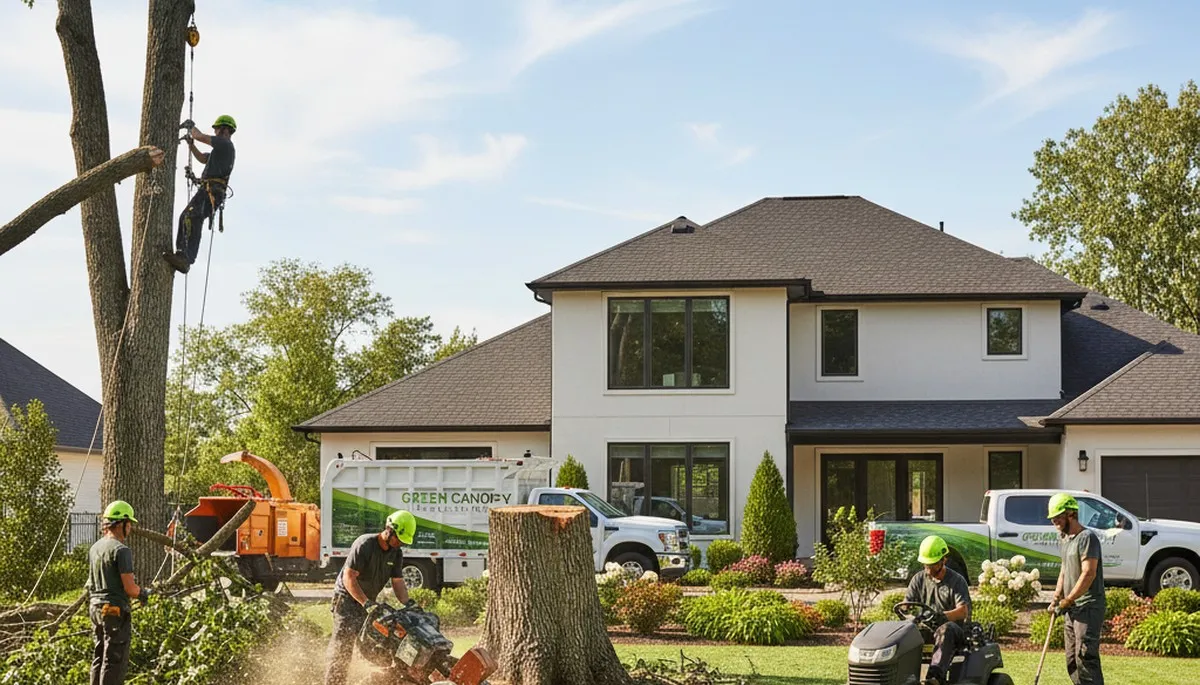 Professional lawn care and tree removal service in Baton Rouge, LA by Chop Chop Tree experts