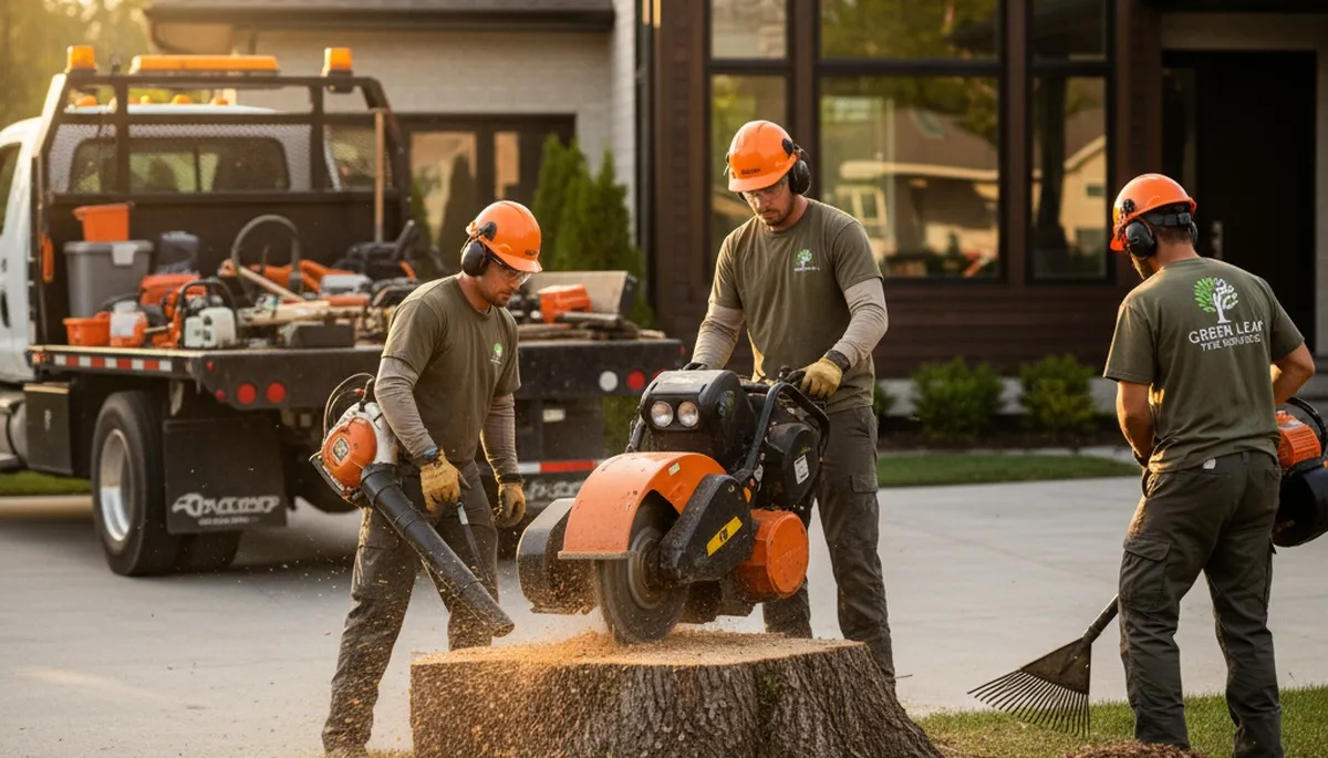 Professional stump removal service in Baton Rouge, LA by Chop Chop Tree experts