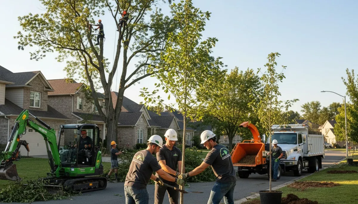 Professional tree planting service in Baton Rouge, LA by Chop Chop Tree experts