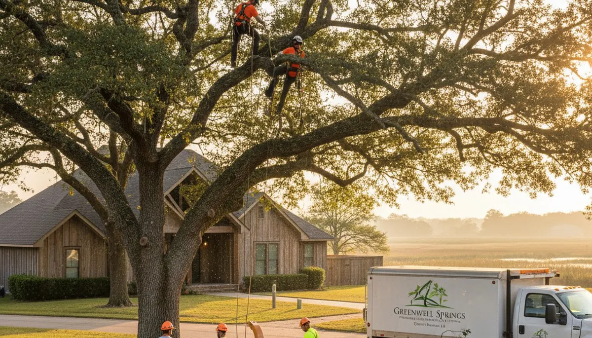 Professional tree removal service in Baton Rouge, LA by certified arborists