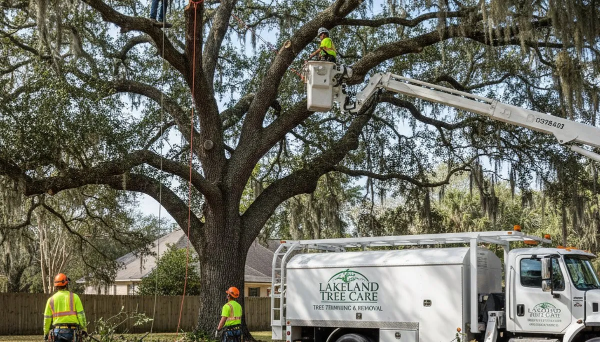 Professional tree removal service in Baton Rouge, LA by certified arborists
