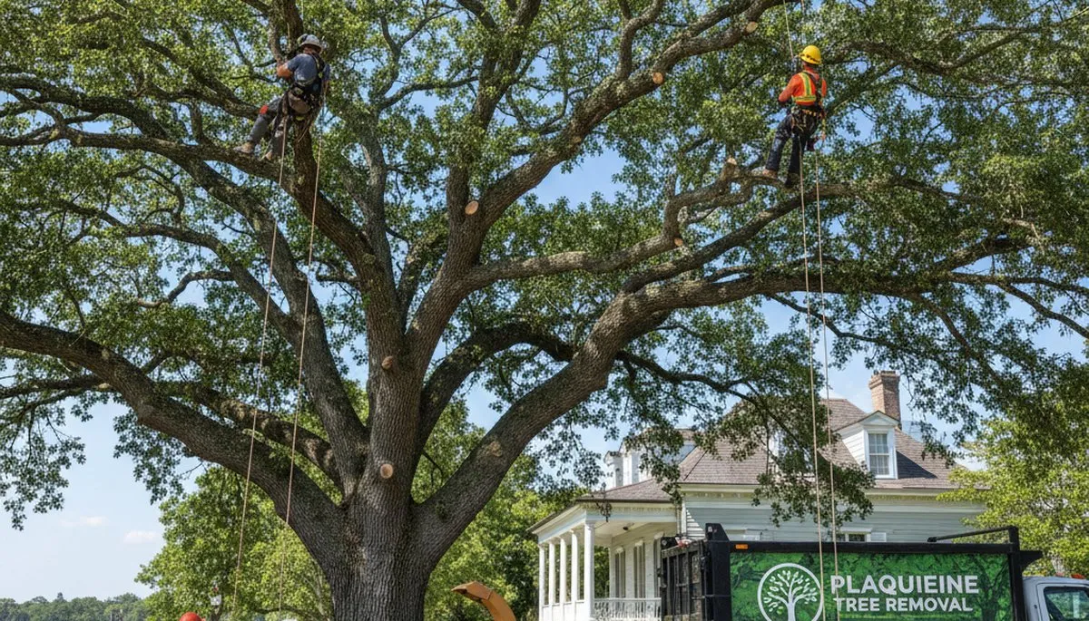 Professional tree removal service in Baton Rouge, LA by certified arborists