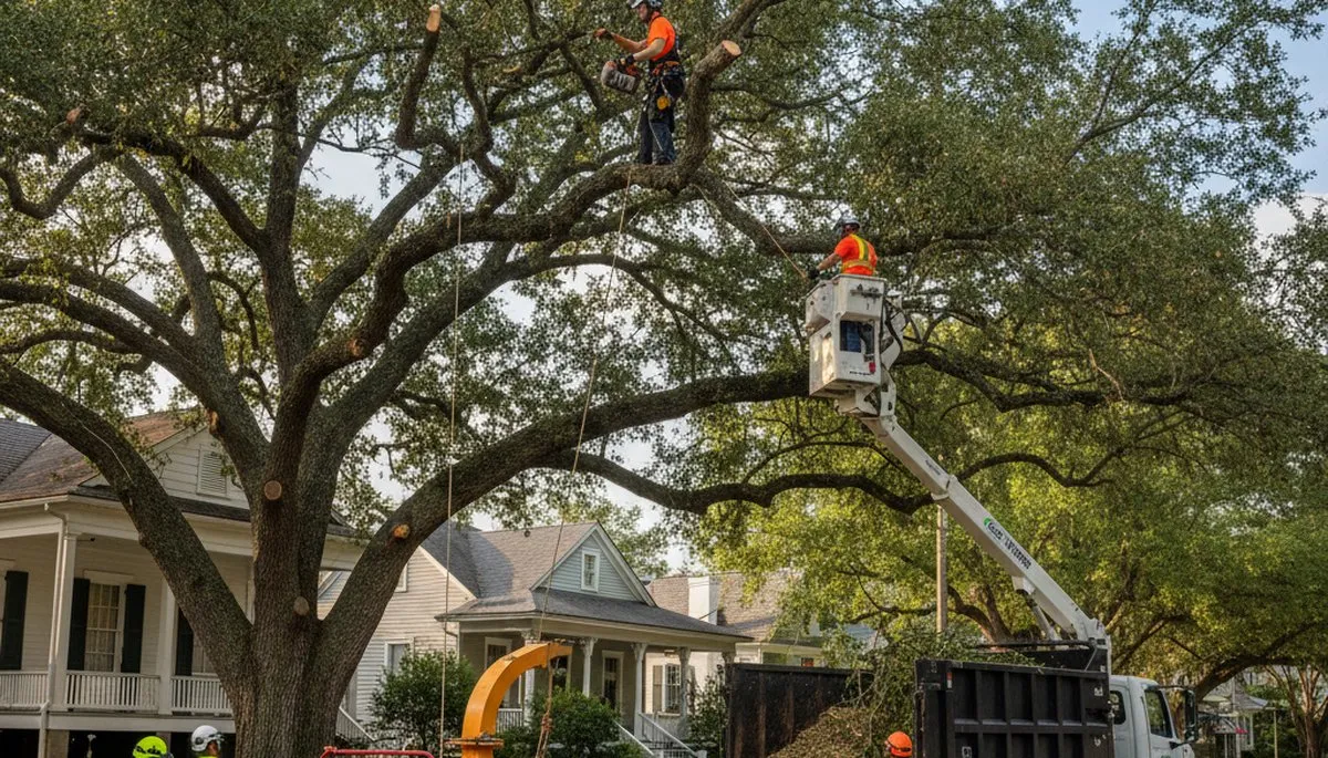 Professional tree removal service in Baton Rouge LA by certified arborists
